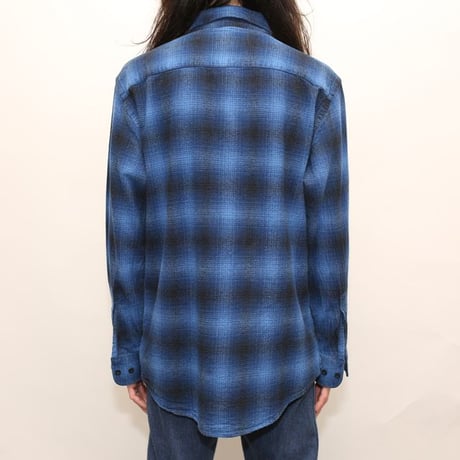 Pendleton Ombre Plaid Flannel Shirt "MASON"