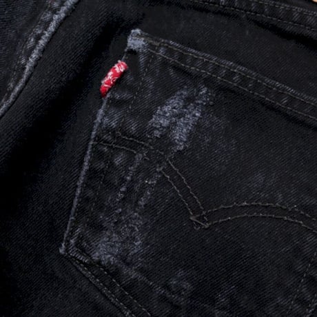 Levi's 501 Black Denim Pants