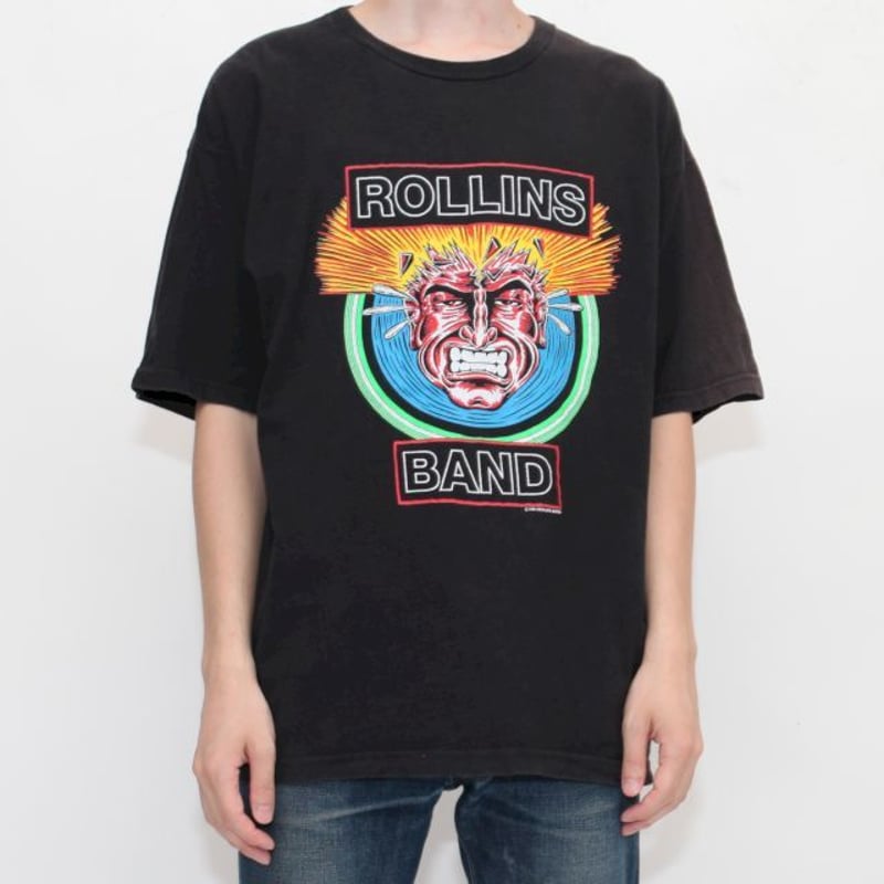 90s ROLLINS BAND バンドTシャツ L ヘンリー ロリンズ