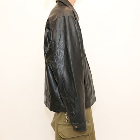 ARIZONA JEAN CO. PVC Leather Jacket