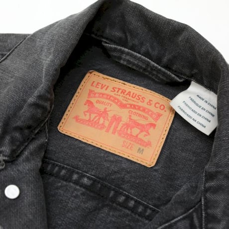 Levi's Black Denim Trucker Jacket