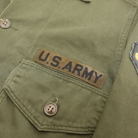 60s US.ARMY OG107 Utility Shirt 3rd Model