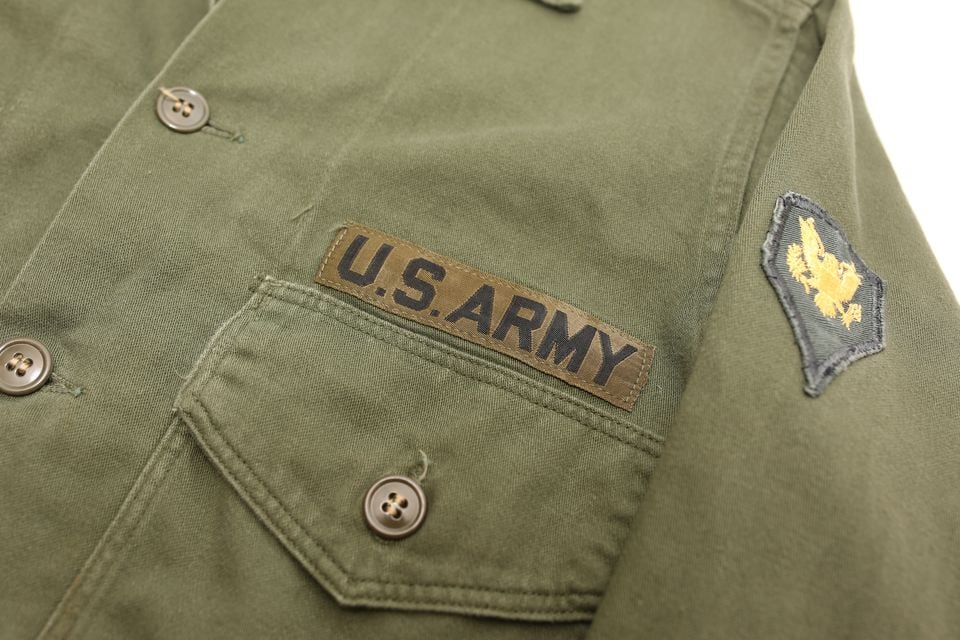 60s US.ARMY OG107 Utility Shirt 3rd Model | Strato