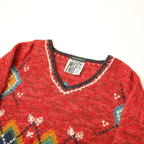 Vintage Hand Knit Sweater