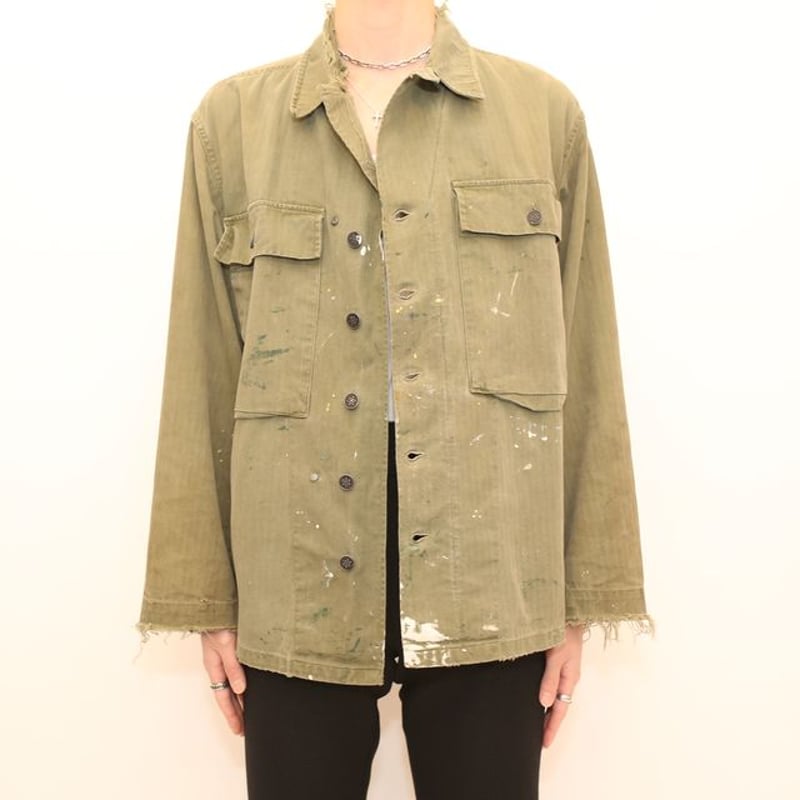 40's U.S.ARMY Military M-43 13Star HBT Jacket | 40's U.S.ARMY Military M-43 13Star HBT Jacket |