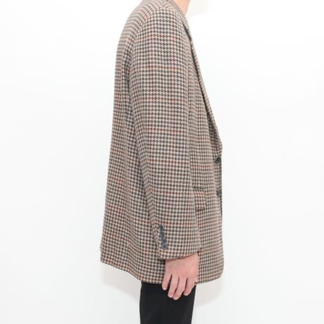 Hound's Tooth Tailored Jacket  MADE IN ITALY