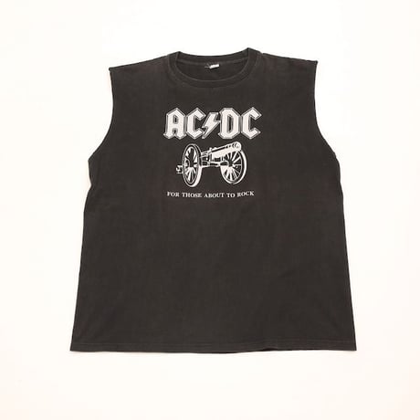 AC/DC "FOR THOSE ABOUT TO ROCK" Sleeveless T-Shirt