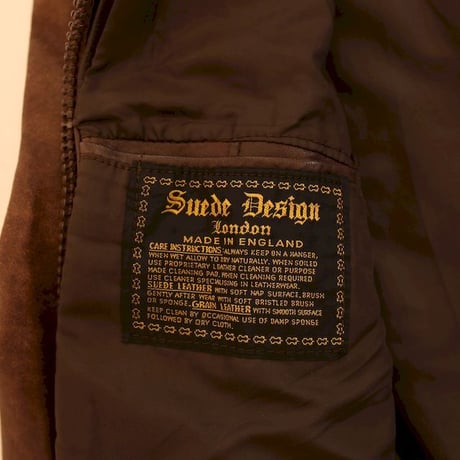 Vintage Leather Jacket MADE IN ENGLAND