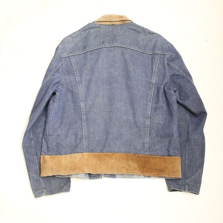 70's Denim & Suede Jacket