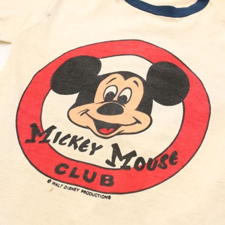 70's Mickey Mouse Club Ringer T-Shirt