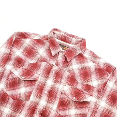 Ombre Plaid Flannel Shirt