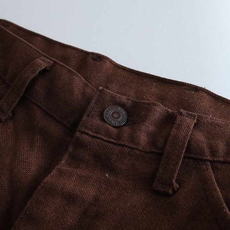 Ａ　LEVI'S USA製ブラウンジャケット 46R スタプレ Levi's - 70s USA製 Levi's リーバイス アクションスラックス