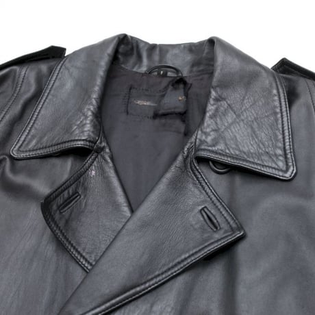 Fake Leather Coat