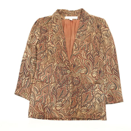 Silk Paisley Jacket