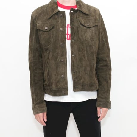 Suede Trucker Jacket