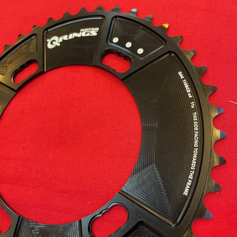 ROTOR Q-RING OVALchainring 【54/44T】 SHIMANO4アーム ROTOR Q-RING OVALchainring 【54/44T】 SHIMANO4アーム