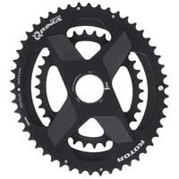 ROTOR　Q-RING OVAL SPIDERING BLACK