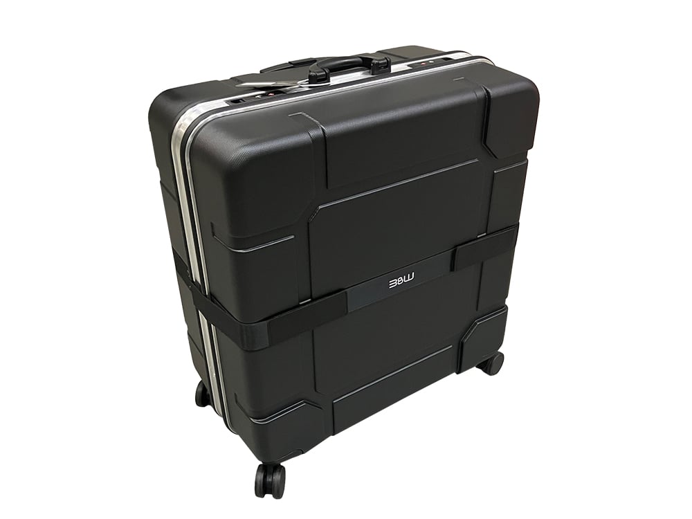 B&W foldon case with 4 wheels | LORO CYCLE WORK