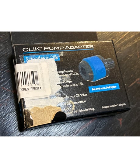 CLIK　CLIK バルブコア&アダプターセット　シルバー