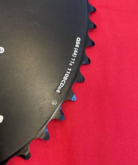 ROTOR　Q-RING OVALchainring　【54/44T】　SHIMANO4アーム　6800/5800用ボルトセット