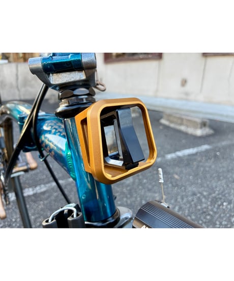 BROMPTON　Forged Front Carrier Block 【コーケンアルマイト品】
