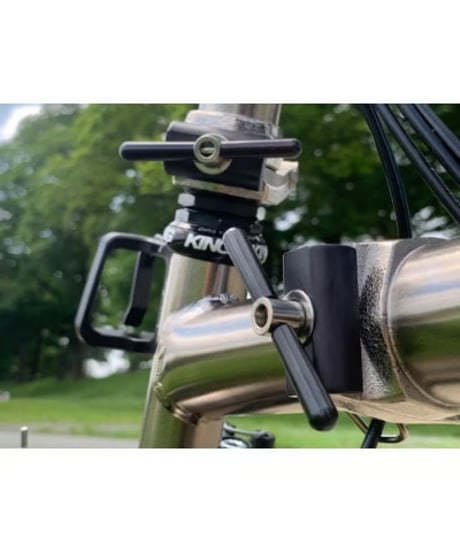 Brompfication　Hinge Clamp Set, Titanium