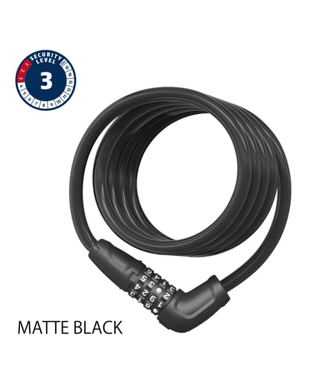 ABUS　NUMERO 5510C/180 MATTE BLACK