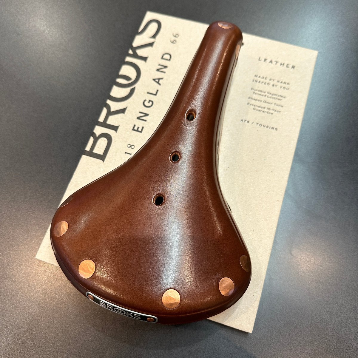 BROOKS B17 Special Titanium [Brown] | LORO CYCL
