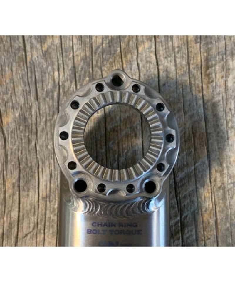 スペーサー付eeWINGS MTBチタンクランク170mm スペーサー付eeWINGS MTBチタンクランク170mm