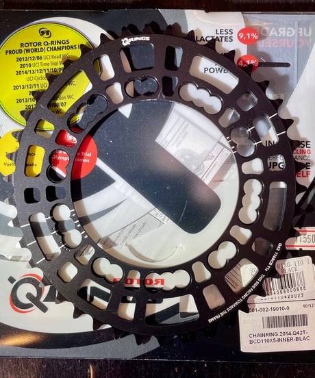 ROTOR　Q-RING 110 INNER 42T BLACK