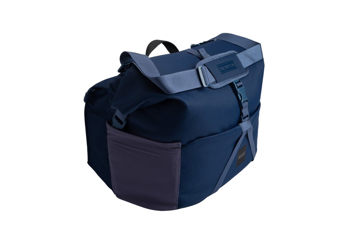 BROMPTON Rolltop Bag L 【28L】 Navy 【BROMPTON Su