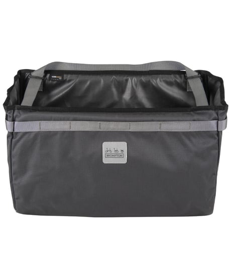 BROMPTON　Borough Basket Bag L, Dark Grey　【23L】