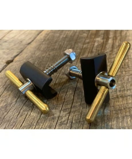 Brompfication　Hinge Clamp Set, Titanium
