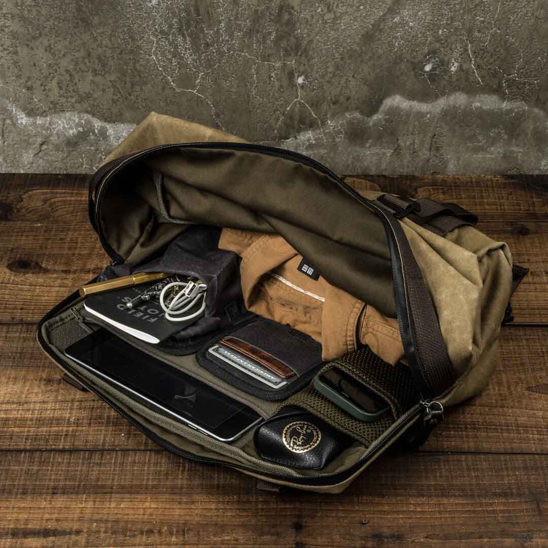 WOTANCRAFT PIONEERフォルダブルフロントバッグ M【8.5L WOTANCRAFT PIONEERフォルダブルフロントバッグ M【8.5L