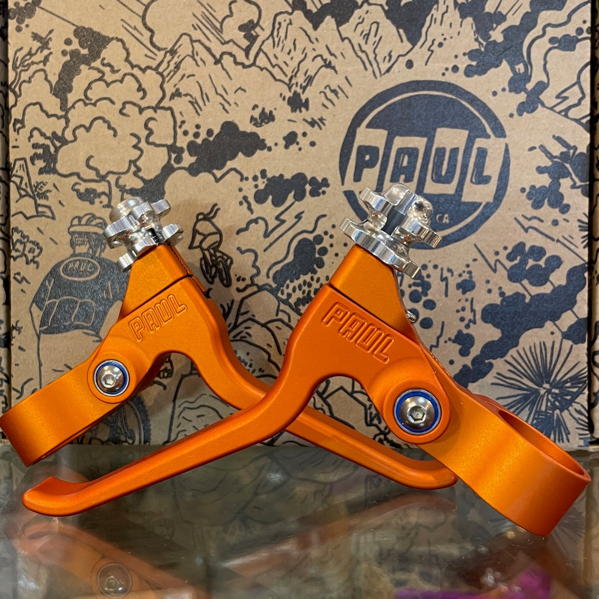 PAUL CANTI LEVER 【ORANGE】 | LORO CYCLE WORKS O