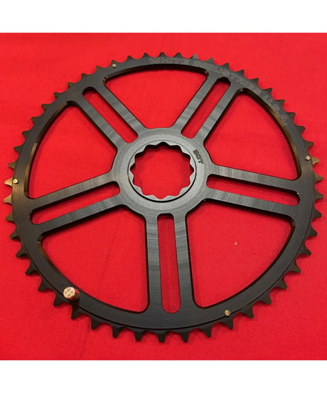 White Industries　VBCチェーンリング アウター 50T BK【MR30用】