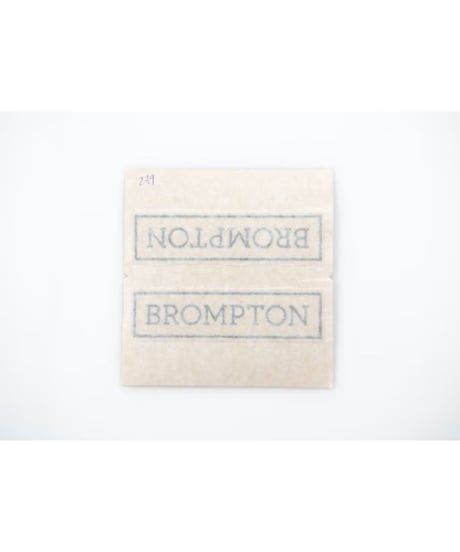 BROMPTON　Decals G Line