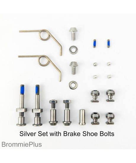 Brommieplus　Stainless Steel Brake Caliper Bolts for Post-2018 Brompton