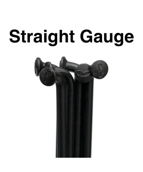 PHIL WOOD　straight gauge spoke 14G（1本/ニップルセット）