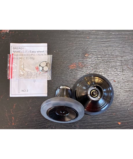 ColorPlus　イージーホイールforBrompton BLACK　【箱あり、展示品】
