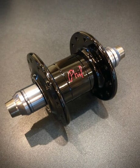 Philwood　"PRO" Brompton Front Hub【BLACK】