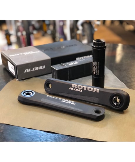 ROTOR　ALDHU 30MM ROAD AXLE【30ｍｍ】