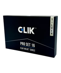 CLIK　CLIK VALVE HI-FLOW CORES FOR PRESTA STEMS 16 PACK