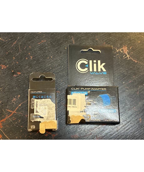 CLIK　CLIK バルブコア&アダプターセット　シルバー