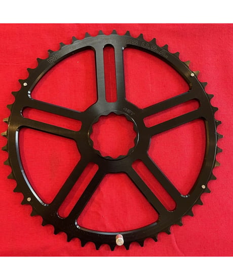White Industries　VBCチェーンリング アウター 48T BK【MR30用】