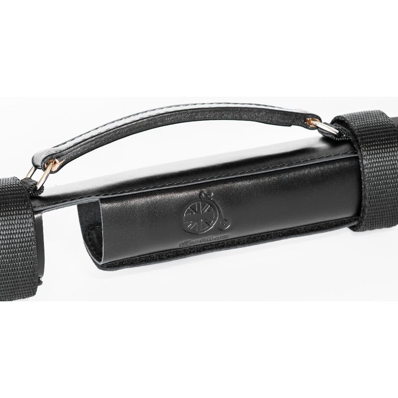 Off yer bike [Leather] Black ブロンプトン Off yer bike [On yer shoulder] 【 Leather Sraps