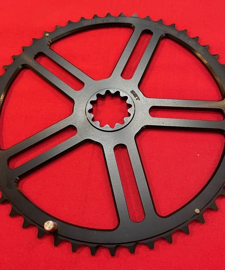 White Industries　VBCチェーンリング アウター 52T BK　【VBC　スクエアテーパー用クランク用】