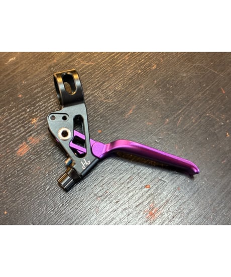 H&H　Brake Lever　ブラック/パープル