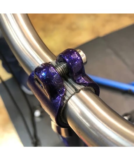 H&H Titanium Ergonomics Midrisebar【ブラックカラー】