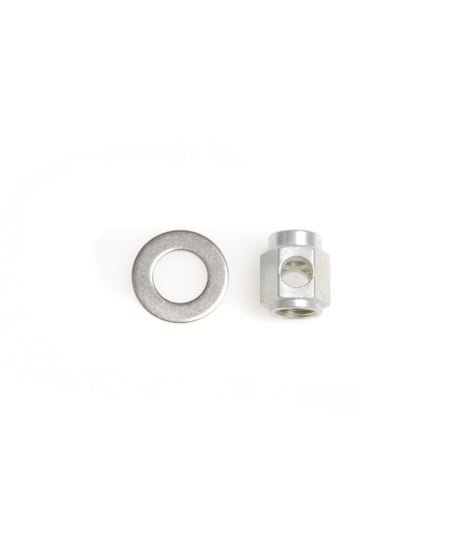 BROMPTON　Chain tensioner nut and washer 3 speed Sturmey alloy (QCTN3-SA[2])